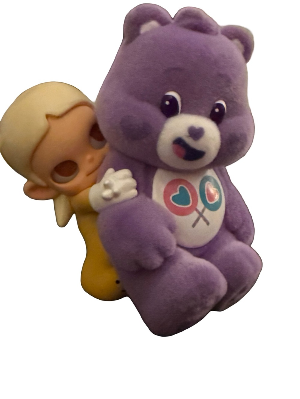 POP MART Crybaby x Care Bears Share Bear Figure